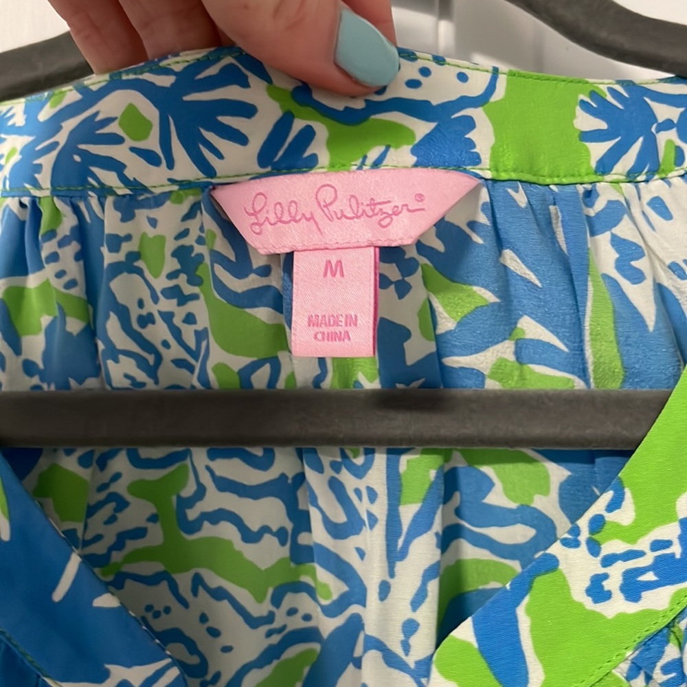 Lilly Pulitzer blouse - Picture 2 of 4